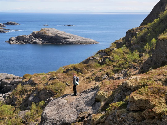 trek lofoten islands nusfjord