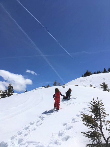 première fois au ski en famille