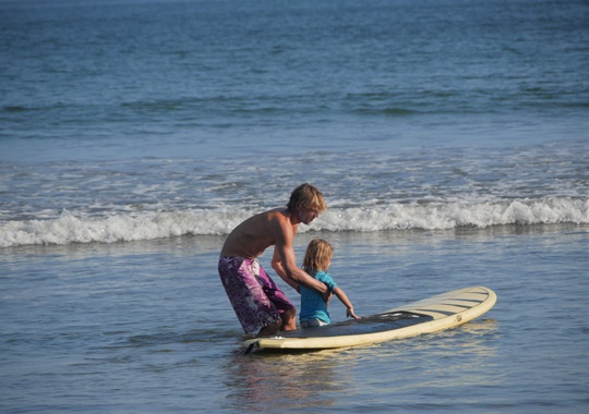 surf playa venao avec enfants