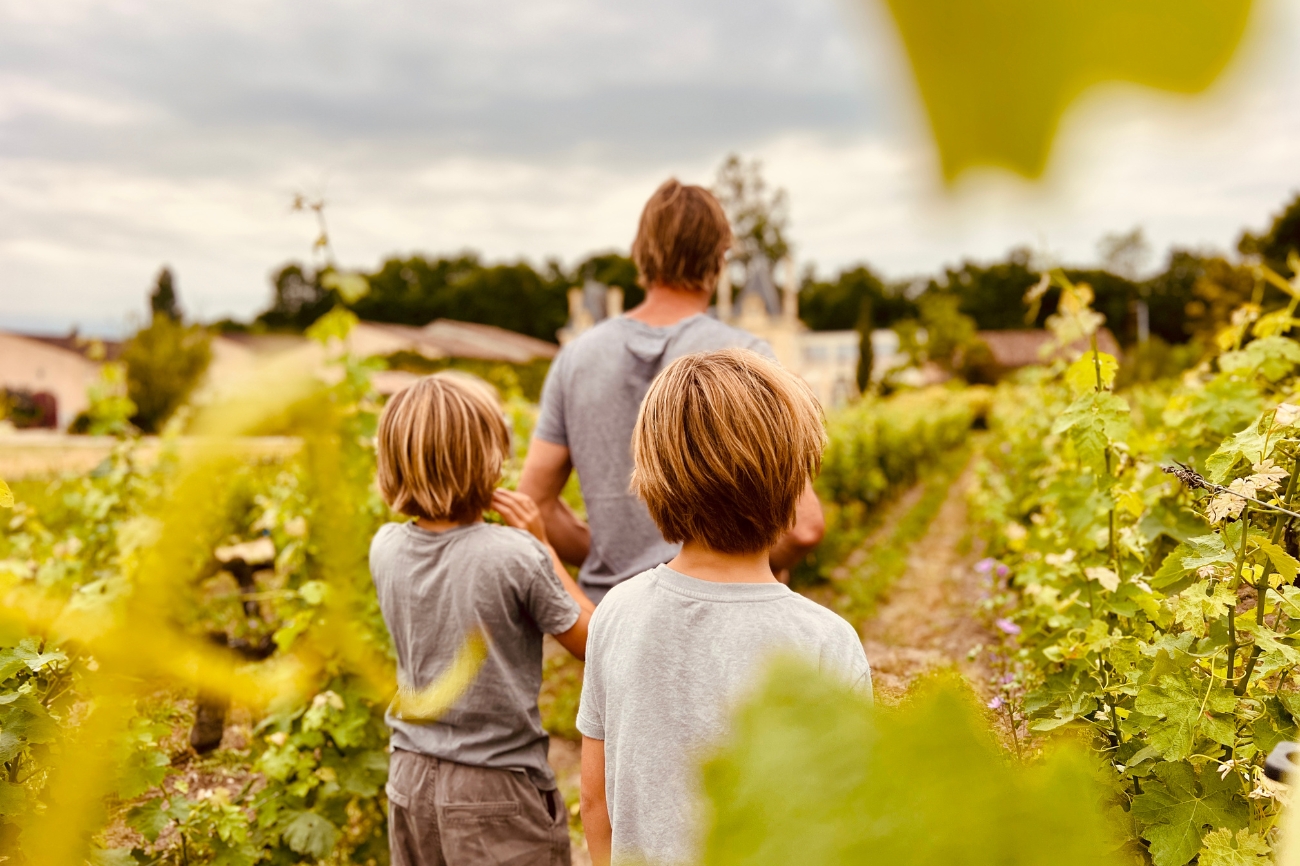 week-end dans le vignoble près de bordeaux en famille